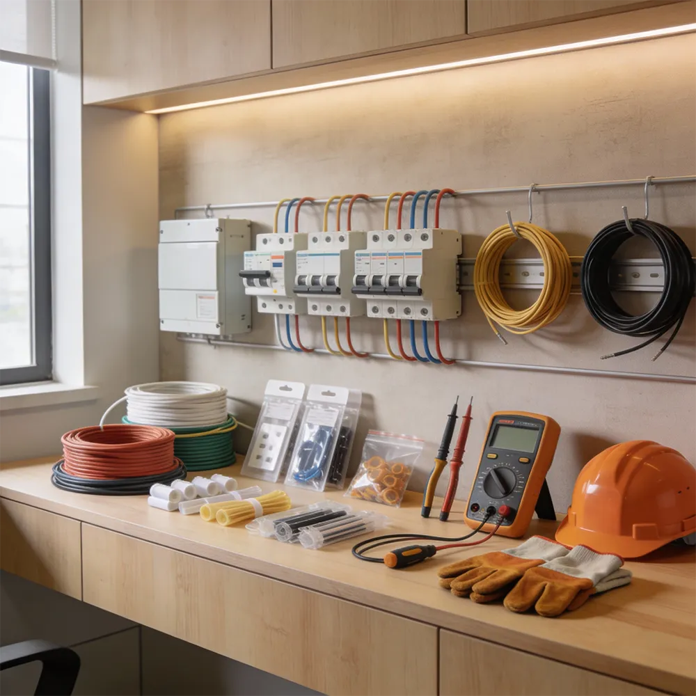 Kanji Material eléctrico